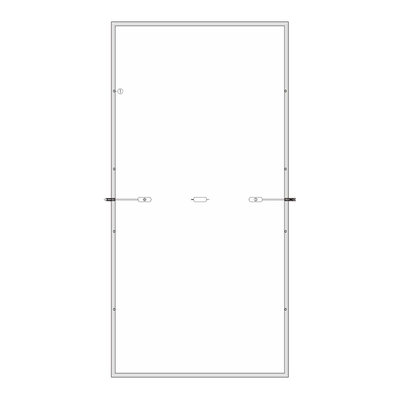 M6 MBB PERC 144 Half Cells 450W-480W Solar Module